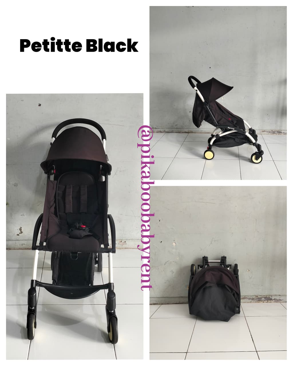 08 STROLLER PETITE BLACK