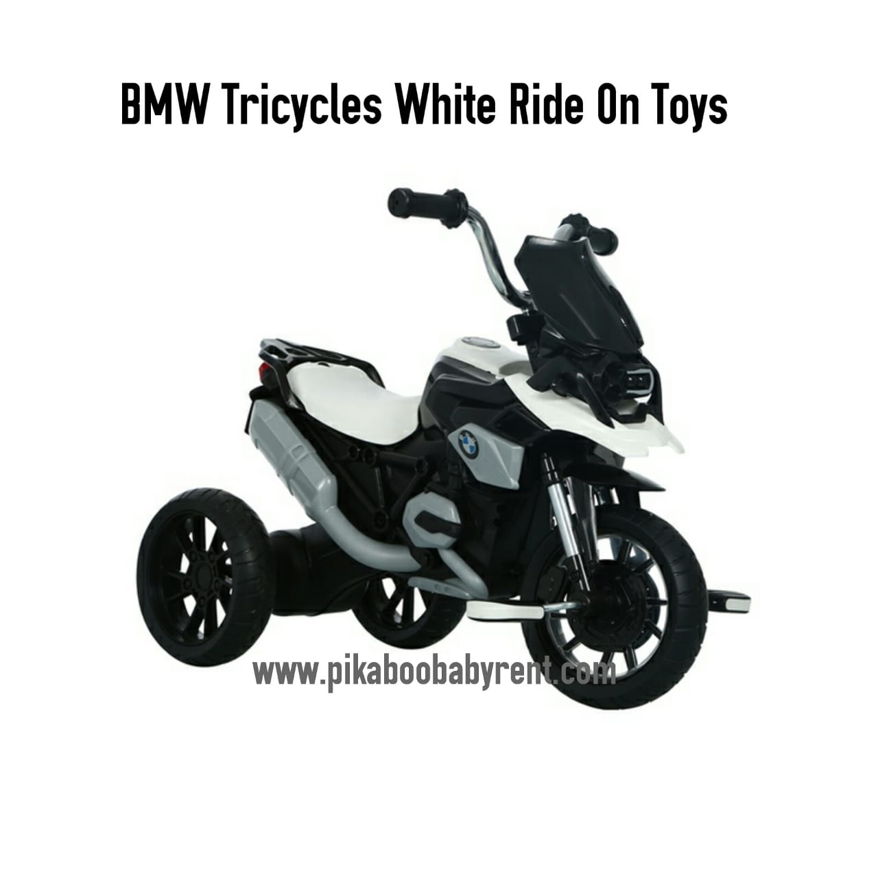 BMW TRICYCLES WHITE RIDE ON TOYS
