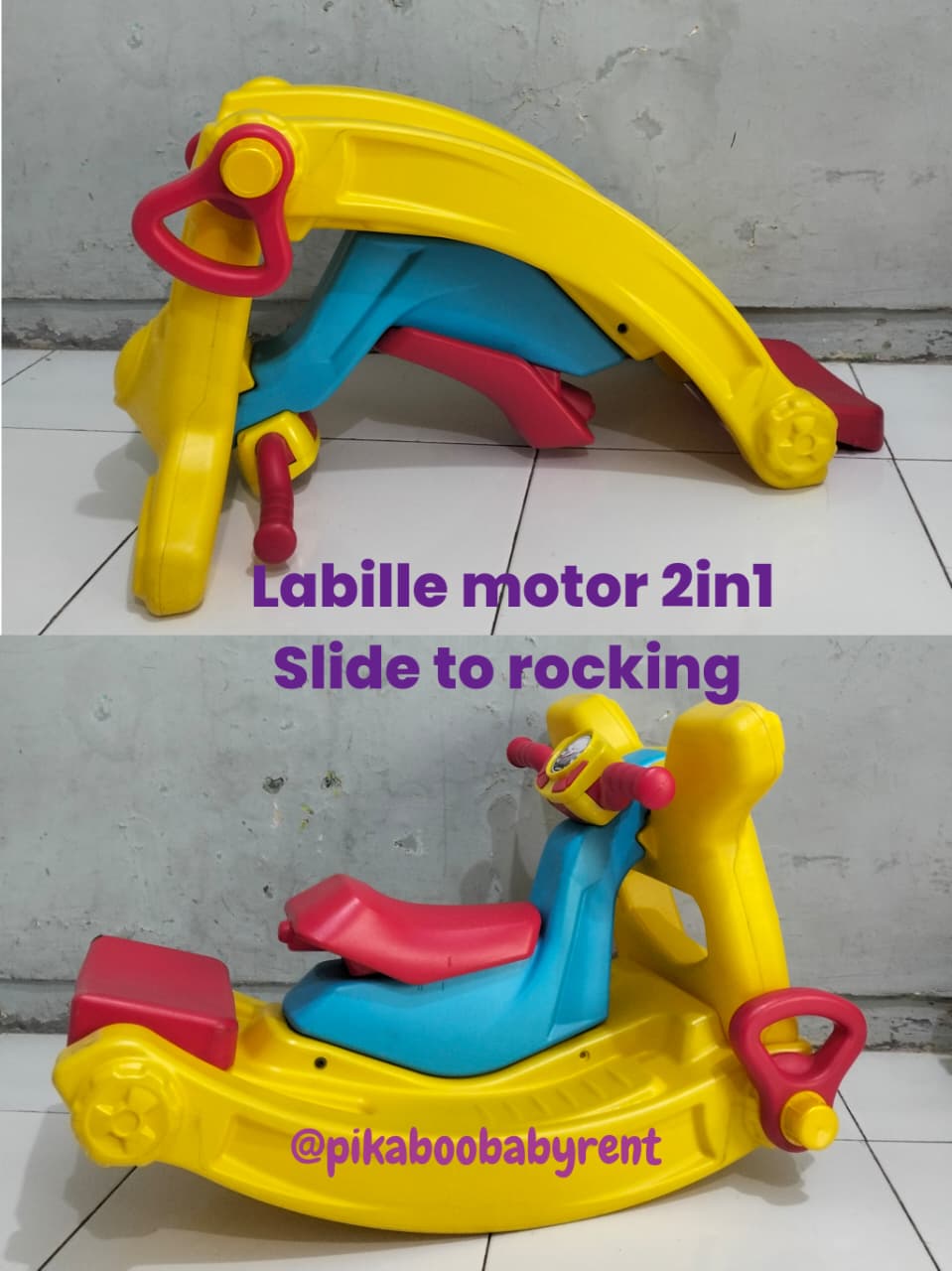 LABEILLE MOTOR 2IN1 SLIDE N ROCKER