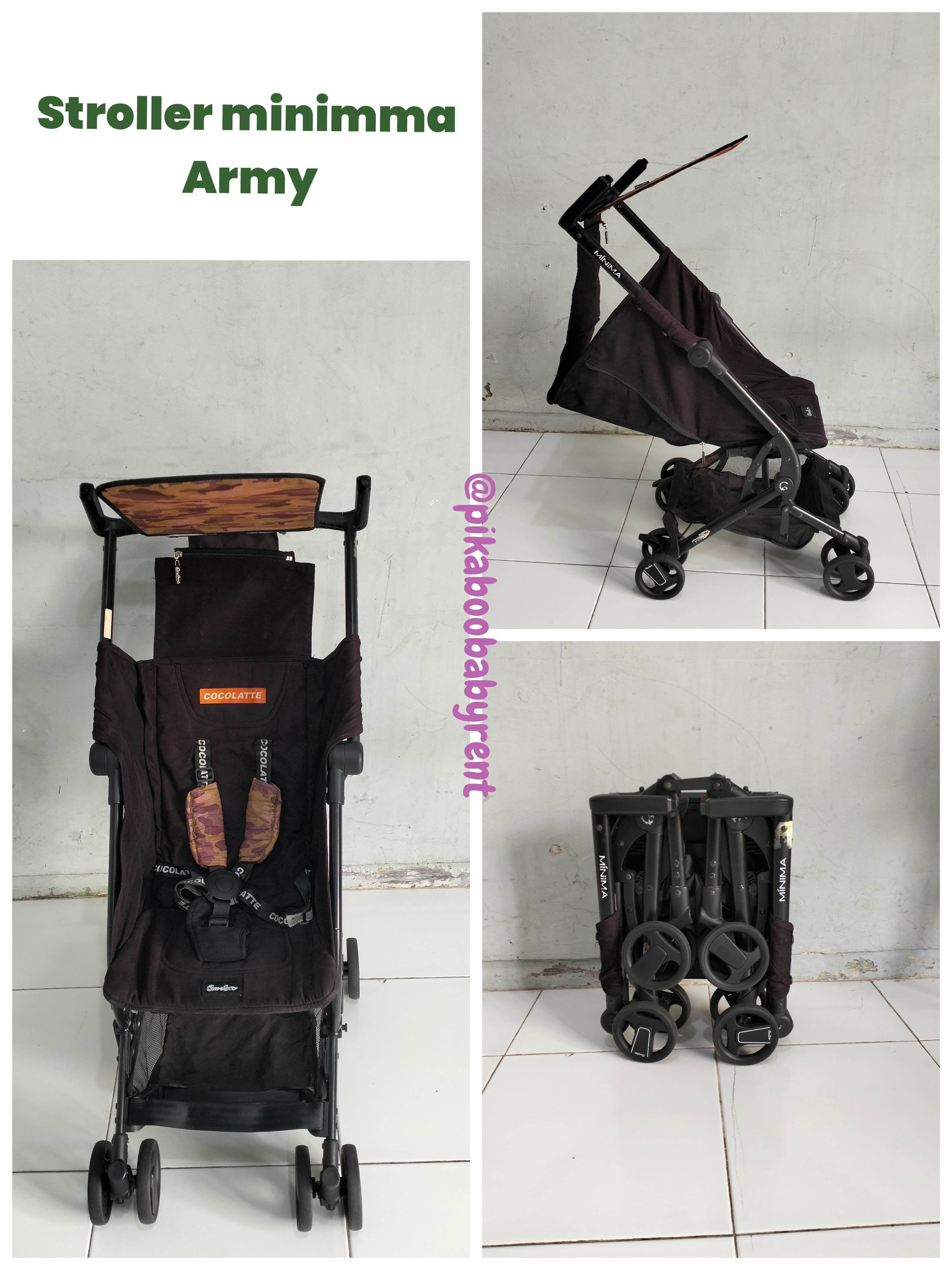 STROLLER MINIMA ARMY