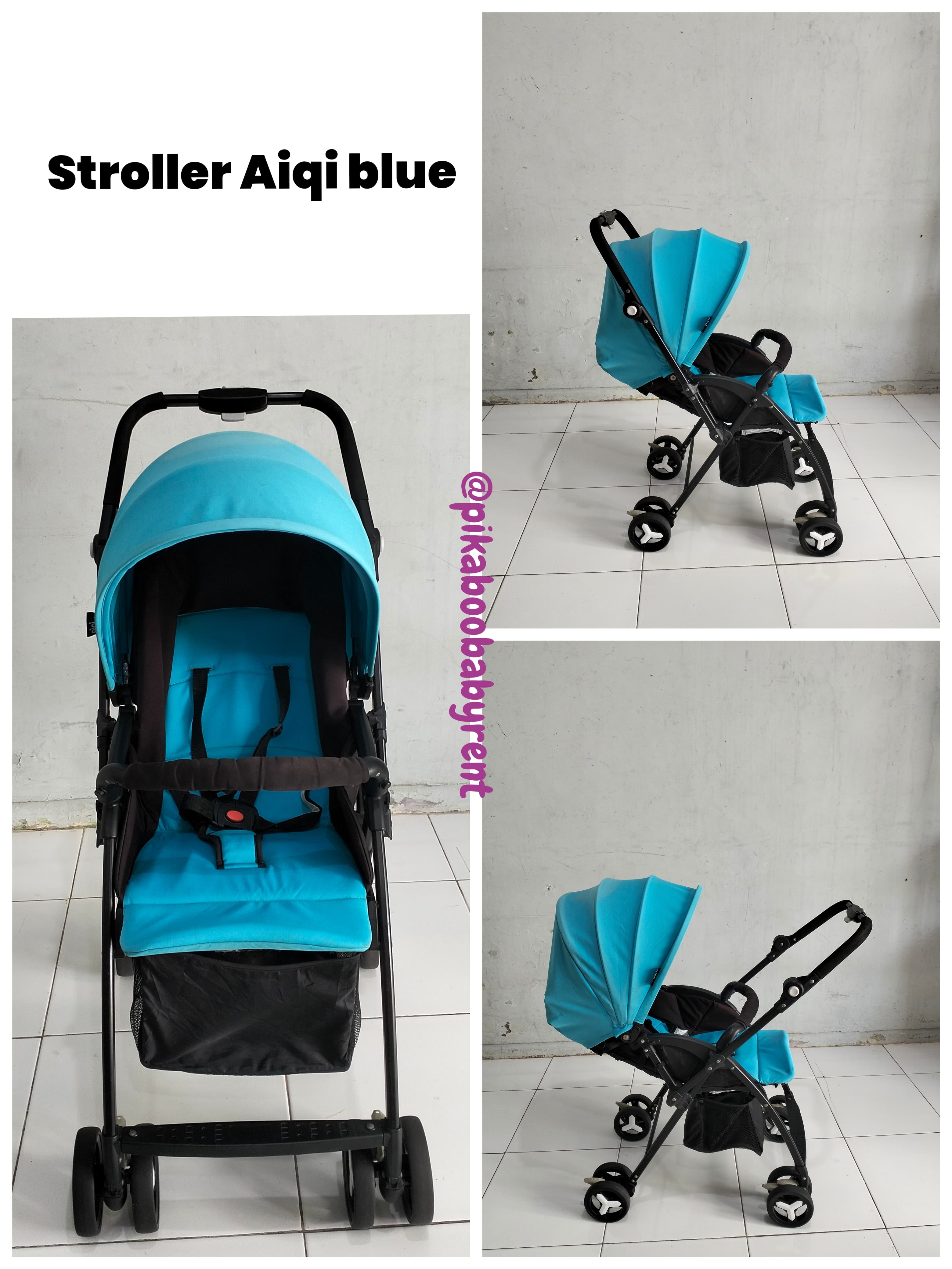 STROLLER AIQI BLUE