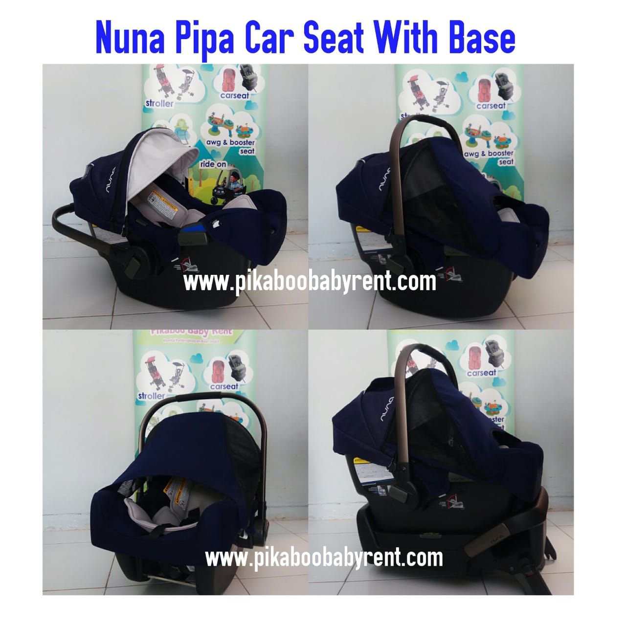 NUNA PIPA CAR SEAT WITH BASE