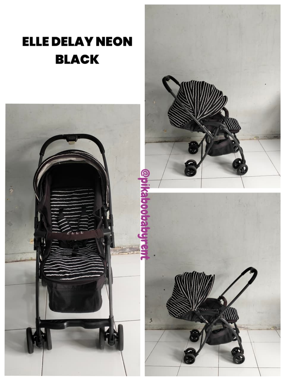STROLLER ELLE LDN16 DELRAY NEON