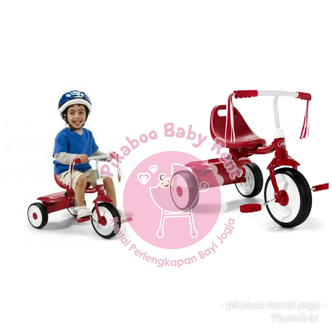 THE RADIO FLYER FOLD 2 GO TRICYCLE