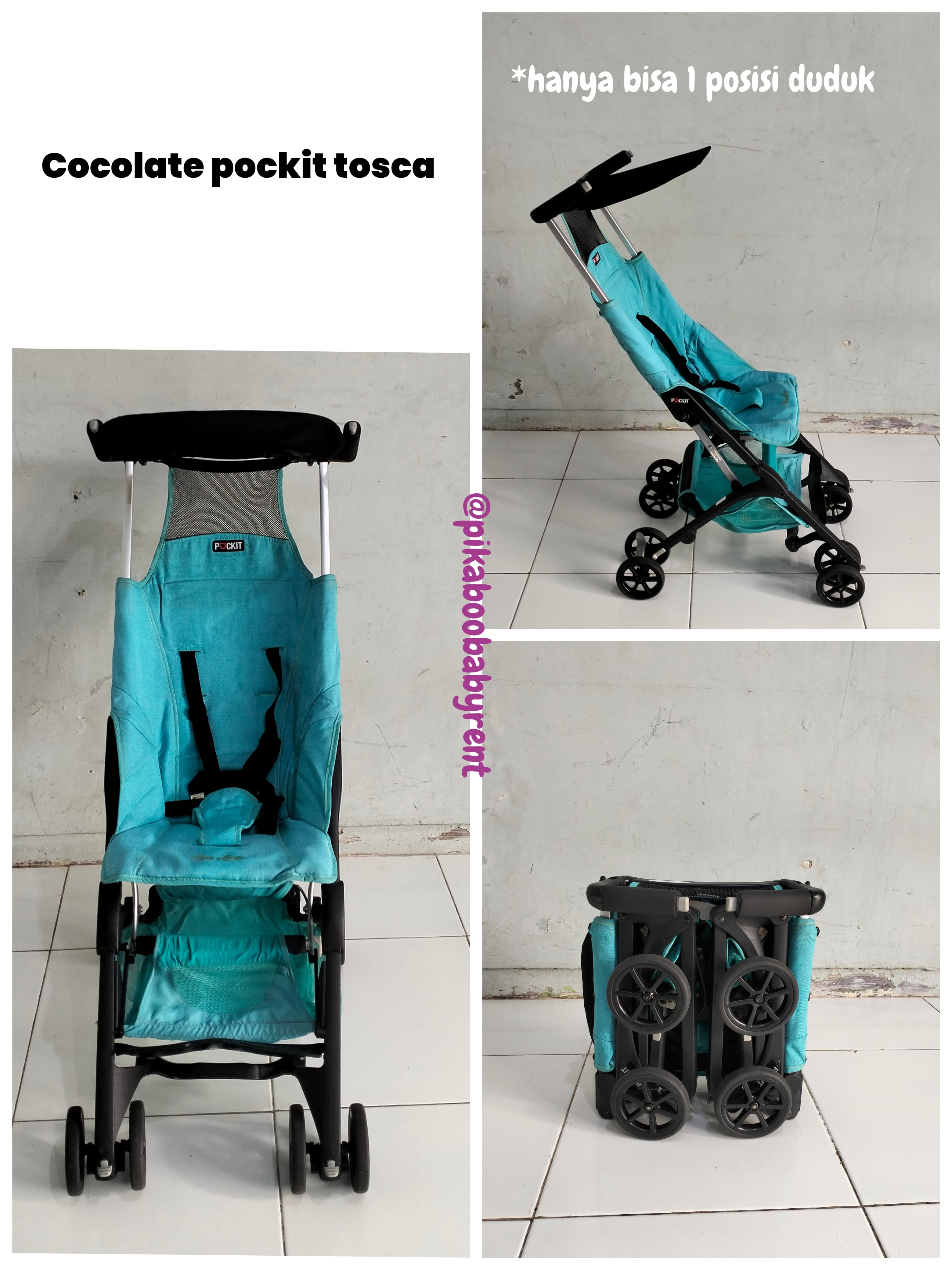 STROLLER COCOLATTE POCKIT TOSCA