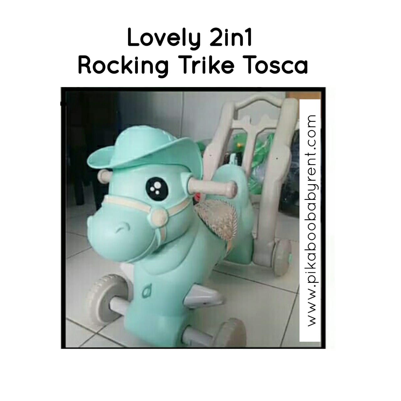 LOVELY 2IN1 ROCKING AND TRIKE TOSCA