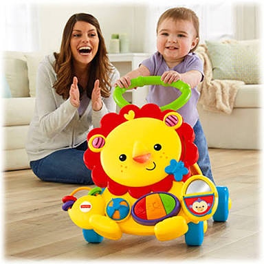 FISHER PRICE MUSICAL LION WALKER