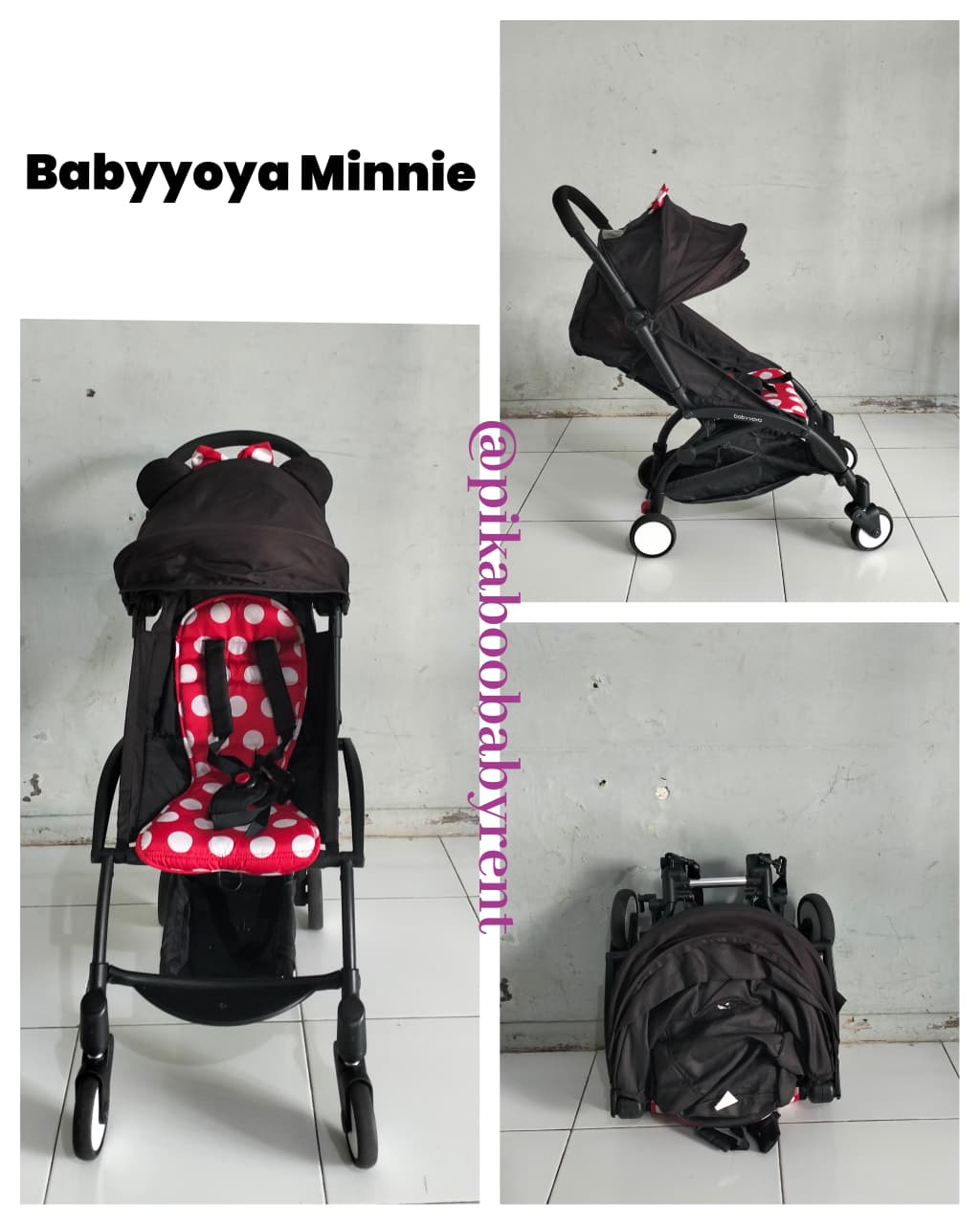 02 STROLLER BABYYOYA MINNIE