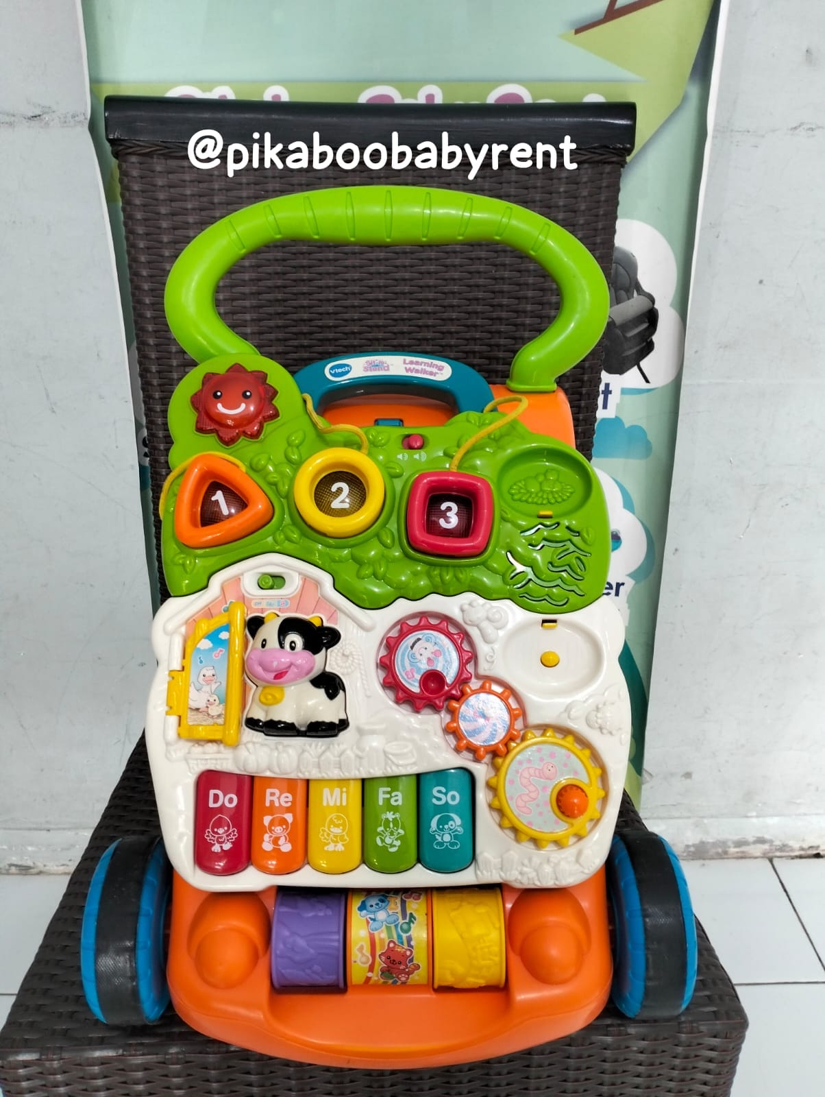 VTECH SIT TO STAND LEARNING WALKER OREN