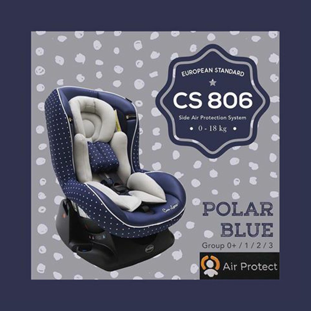 CAR SEAT COCOLATTE CL806 AIR PROTECTION POLAR BLUE