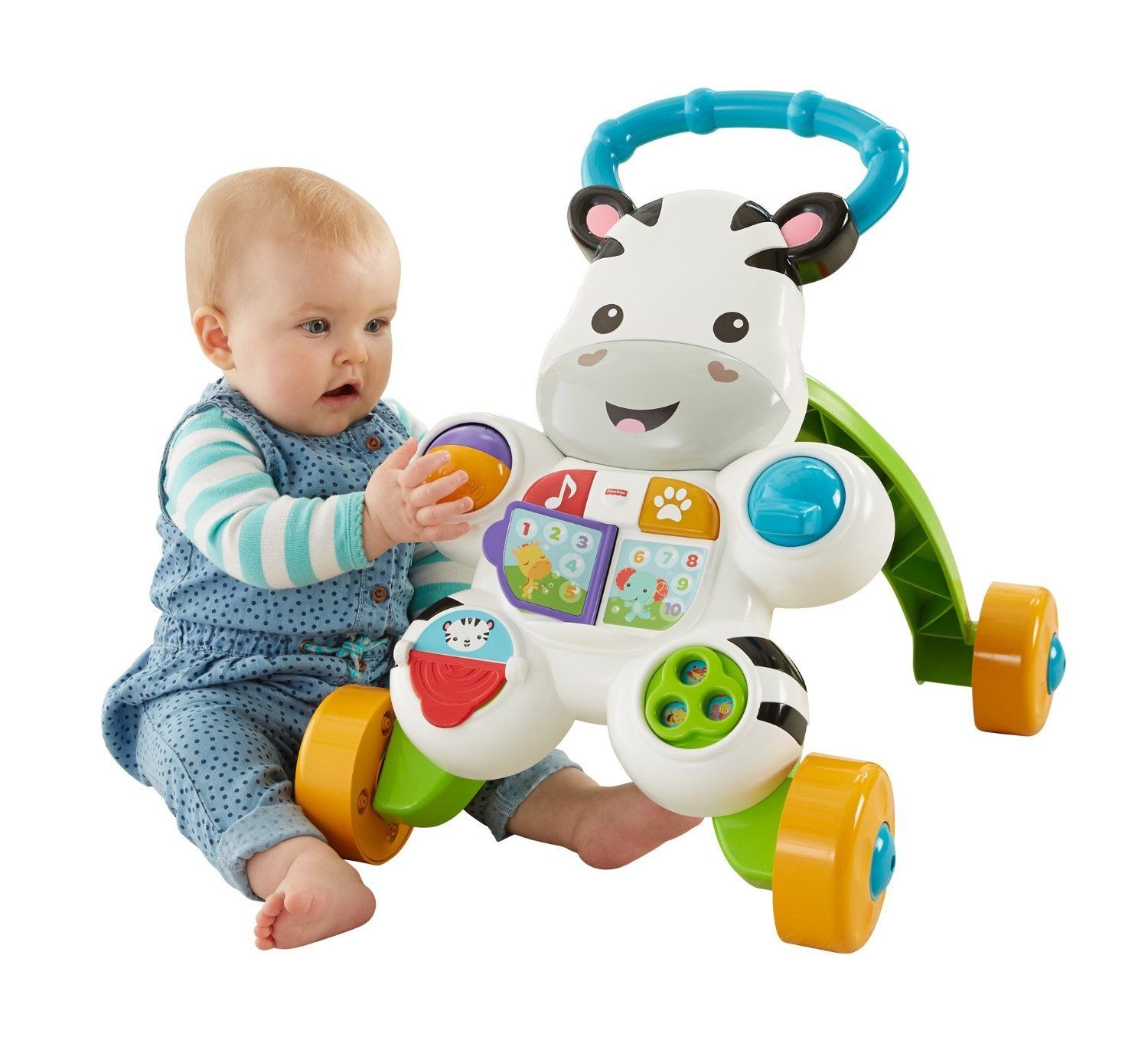 02 FISHER PRICE ZEBRA LEARN WITH ME